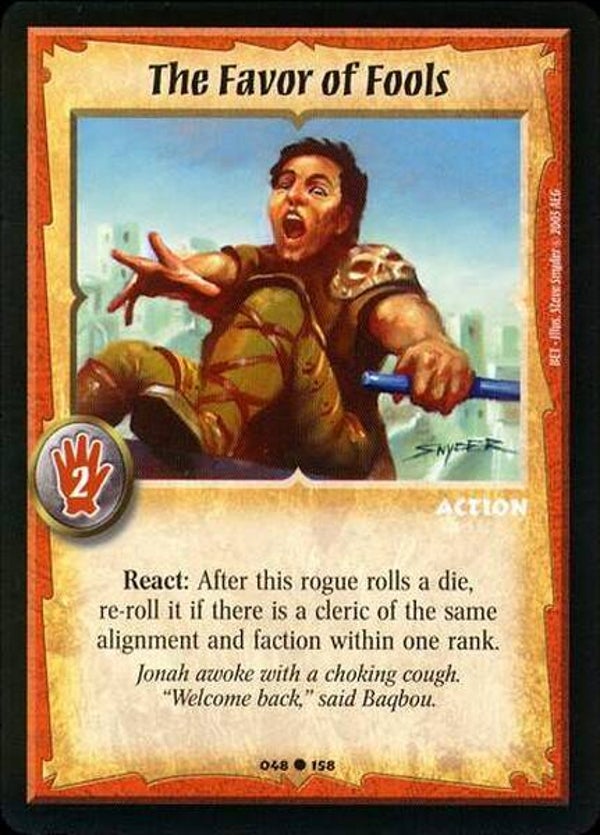 Warlord Saga of the Storm : The Favor of Fools - C - BET