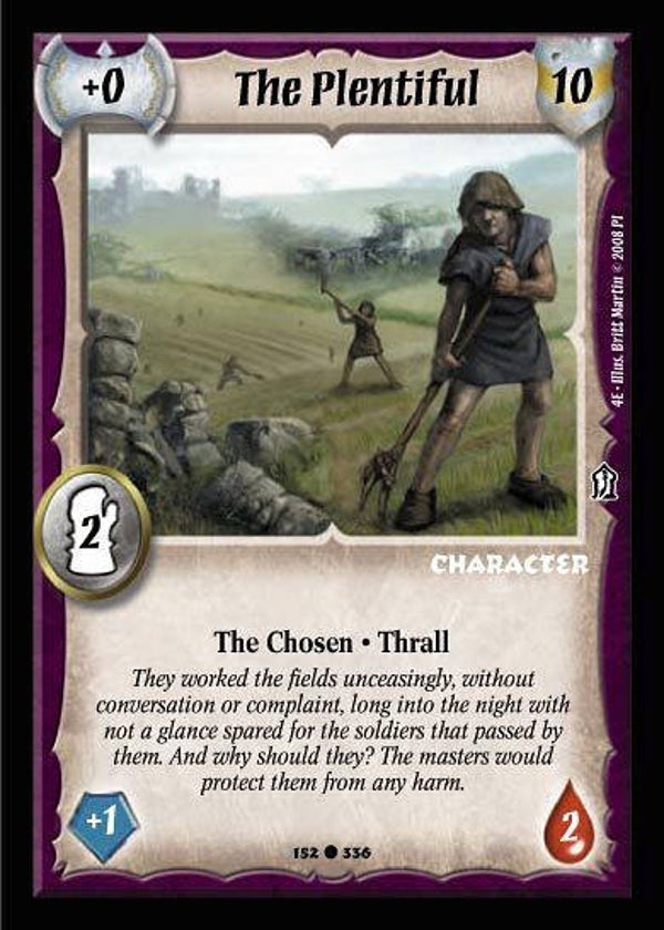 Warlord Saga of the Storm : The Plentiful - C - 4E