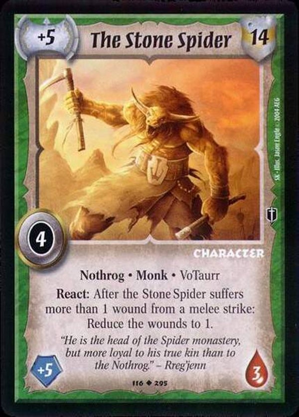 Warlord Saga of the Storm : The Stone Spider - U - SK