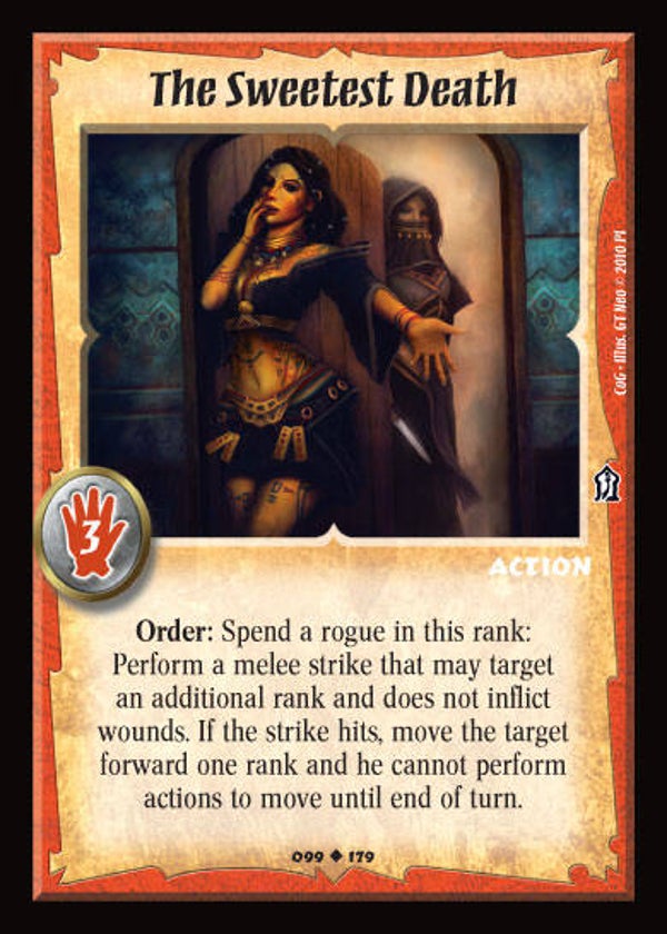 Warlord Saga of the Storm : The Sweetest Death - U - COG