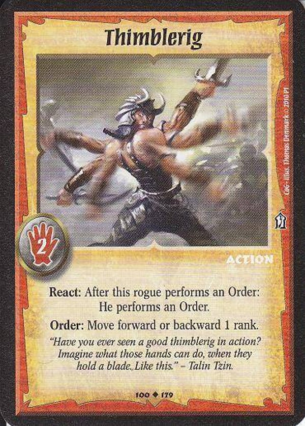 Warlord Saga of the Storm : Thimblerig - U - COG