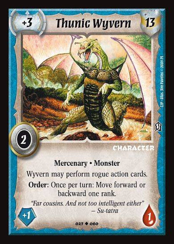 Warlord Saga of the Storm : Thunic Wyvern - U - (L2P)