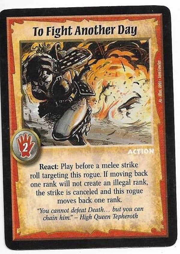 Warlord Saga of the Storm : To Fight another Day (BK Deck special)