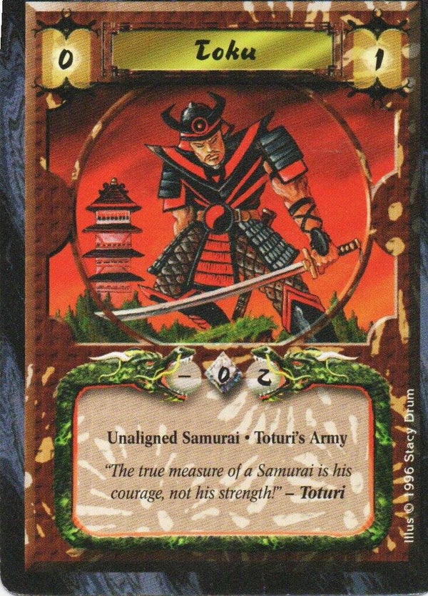 L5R : CLAN : TOTURI'S ARMY : Toku (Anvil of Despair R.C. (AoD)) - "FIXED REPRINT"