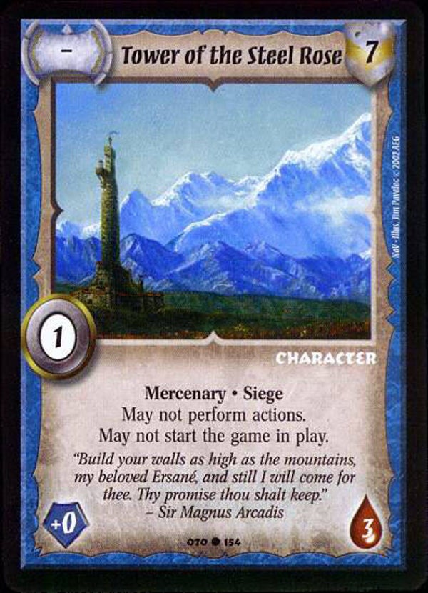 Warlord Saga of the Storm : Tower of the Steel Rose - C - NoV