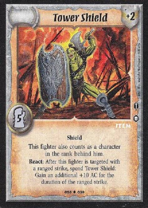 Warlord Saga of the Storm : Tower Shield - U - BB2