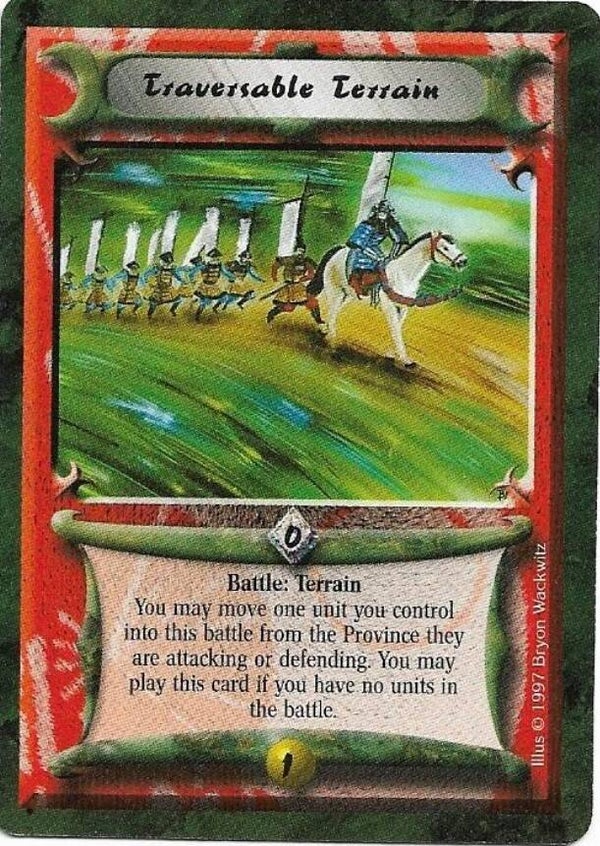 L5R : STRATEGY : Traversable Terrain (Crimson and Jade R.C. (CaJ)) - "FIXED REPRINT"