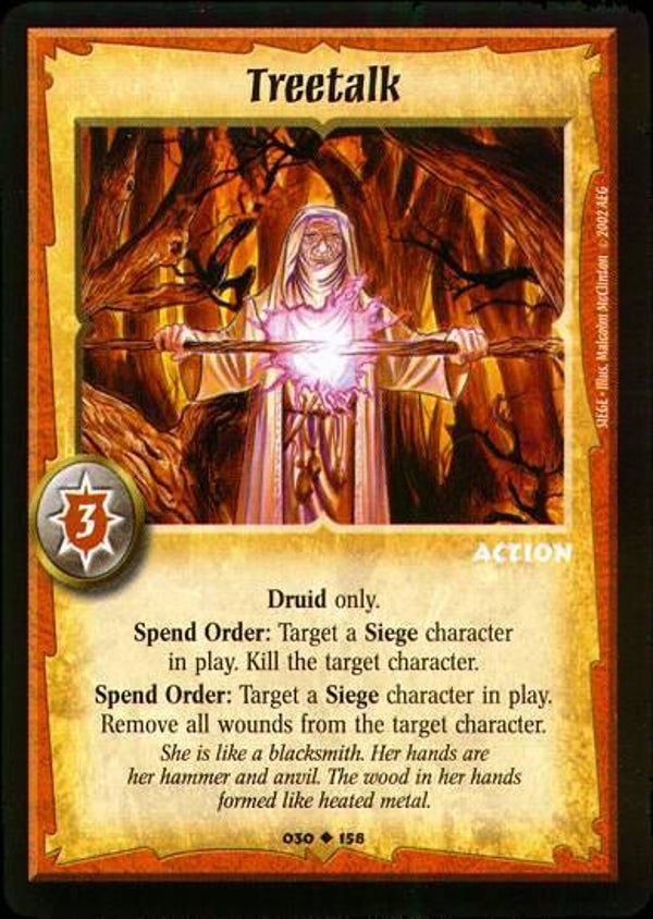 Warlord Saga of the Storm : Treetalk - U - SI