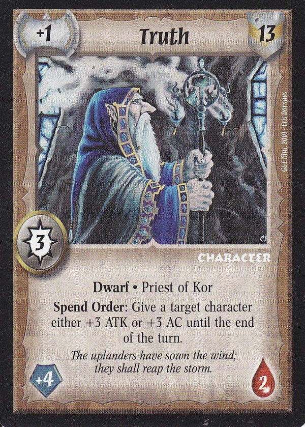 Warlord Saga of the Storm : Truth (G&E Deck special)