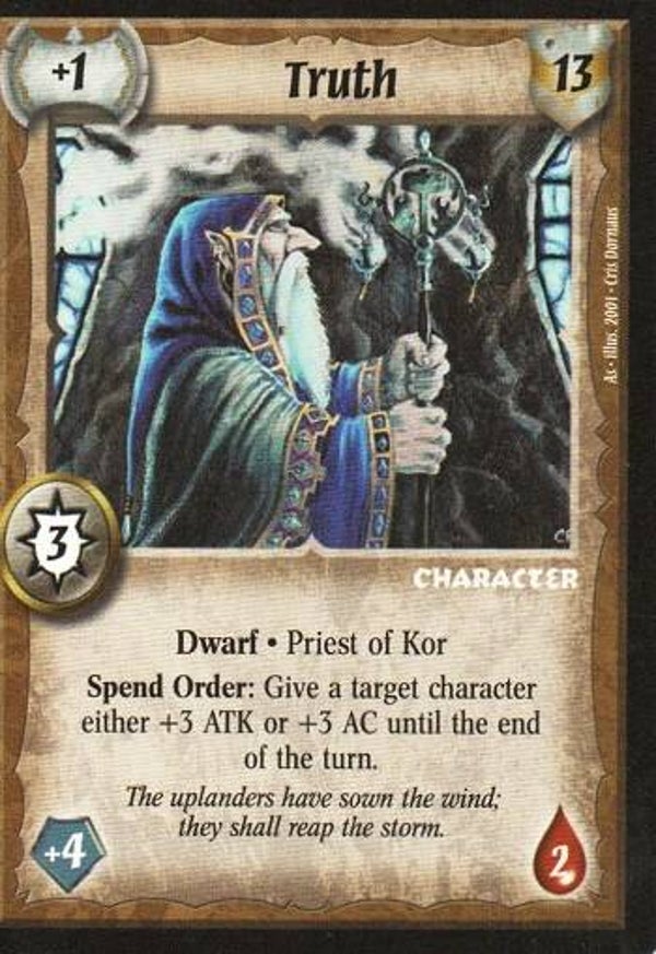 Warlord Saga of the Storm : Truth (BK Deck special)
