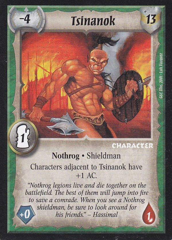Warlord Saga of the Storm : Tsinanok (G&E Deck special)