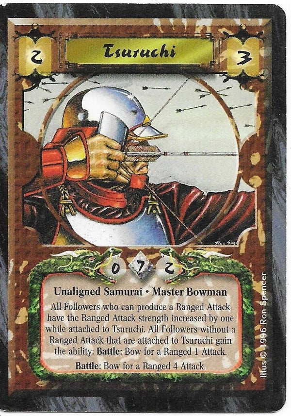 L5R : CLAN : MANTIS : Tsuruchi (Anvil of Despair R.C. (AoD)) - "FIXED REPRINT"