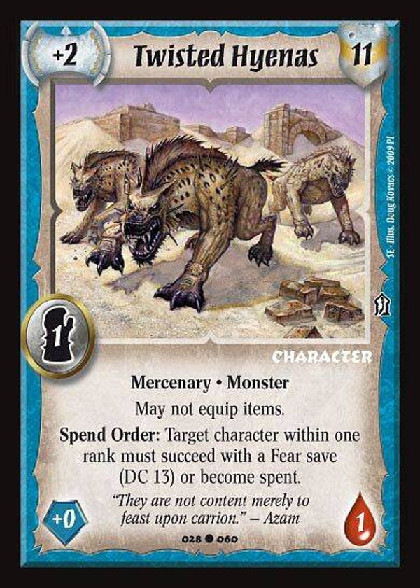 Warlord Saga of the Storm : Twisted Hyenas - C - (L2P)