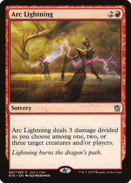 MTG : Arc Lightning  - (Ugin 's Fate Promo Serie) - U