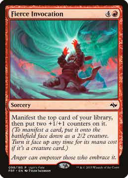 MTG : Fierce Invocation - (Ugin 's Fate Promo Serie) - C