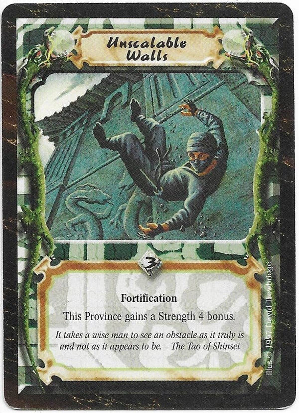 L5R : HOLDING : Unscalable Walls (Time of the Void R.C. (ToV)) - "FIXED REPRINT"