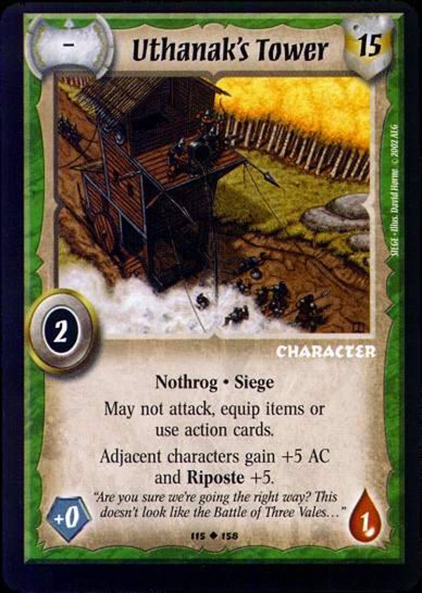 Warlord Saga of the Storm : Uthanak's Tower - U - SI