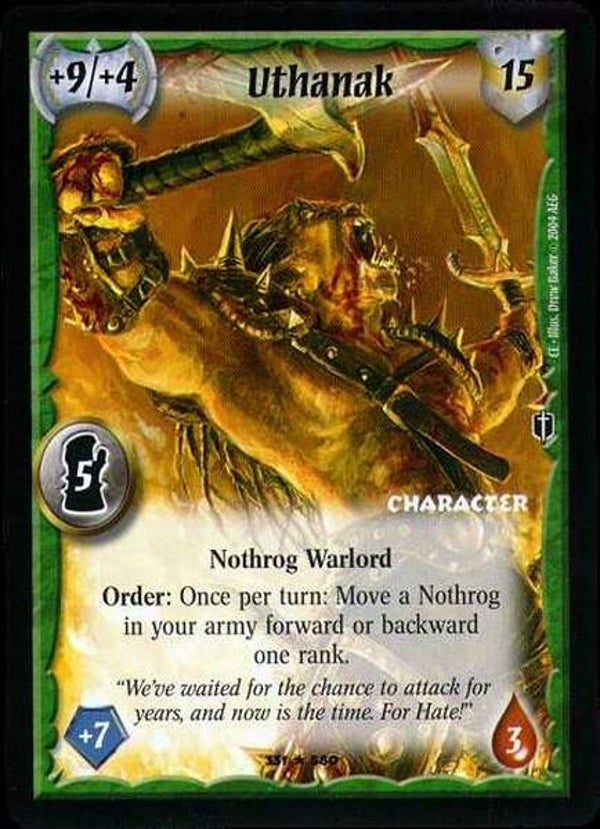 Warlord Saga of the Storm : Uthanak (CE)