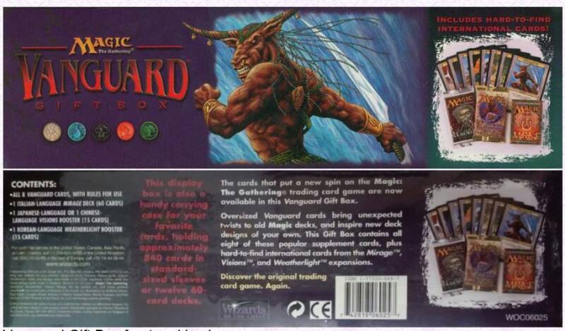 Magic : The Gathering Vanguard Gift box pic