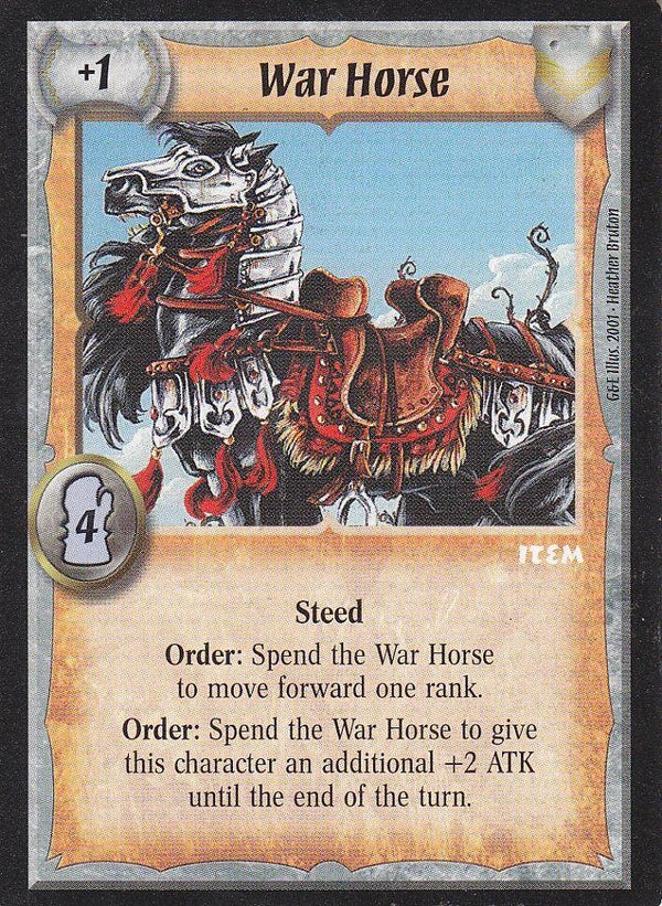 Warlord Saga of the Storm : War Horse (G&E Deck special)