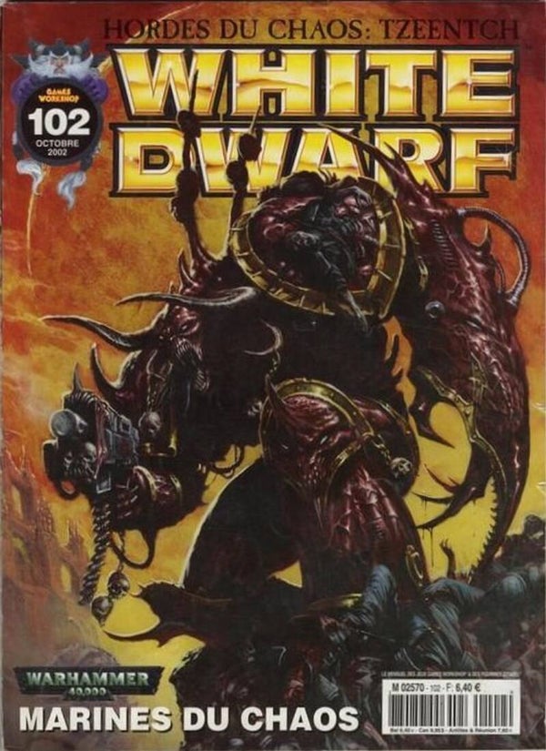 Warhammer : White Dwarf magazine N102 (FRENCH VERSION)