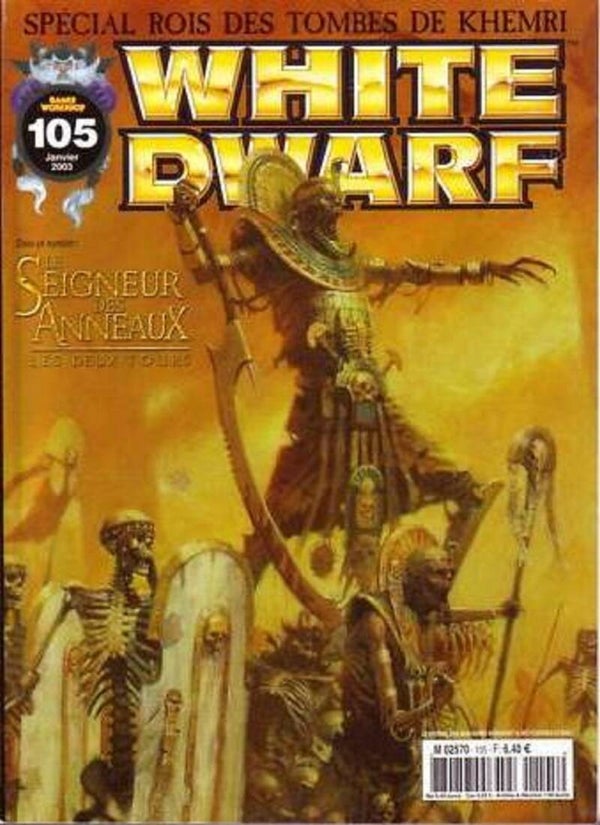 Warhammer : White Dwarf magazine N105 (FRENCH VERSION)