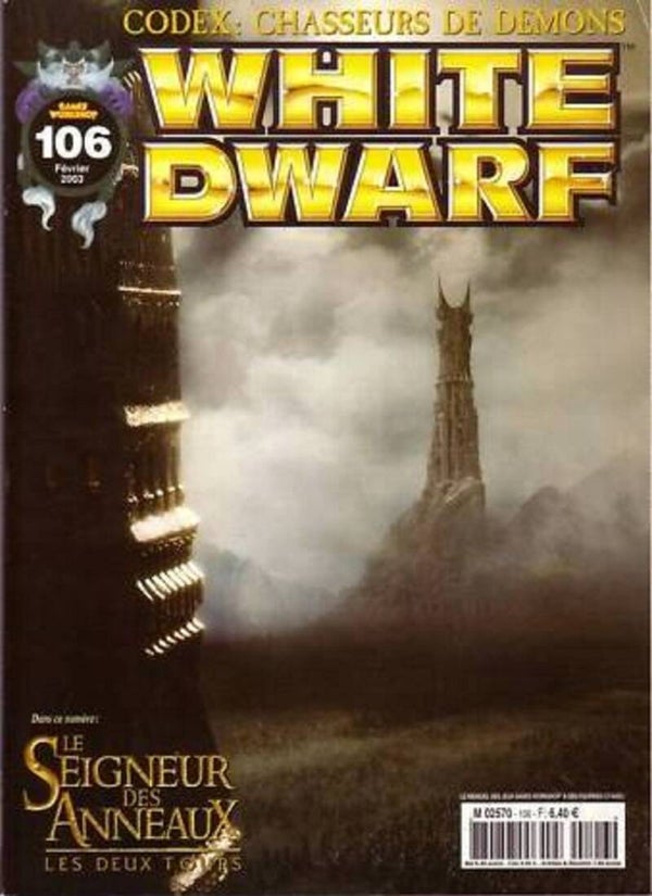 Warhammer : White Dwarf magazine N106 (FRENCH VERSION)