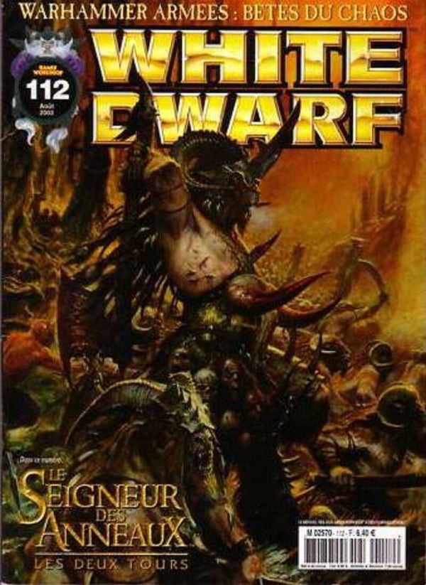 Warhammer : White Dwarf magazine N112 (FRENCH VERSION)