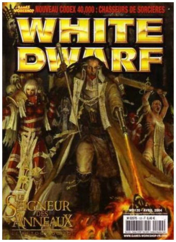Warhammer : White Dwarf magazine N120 (FRENCH VERSION)