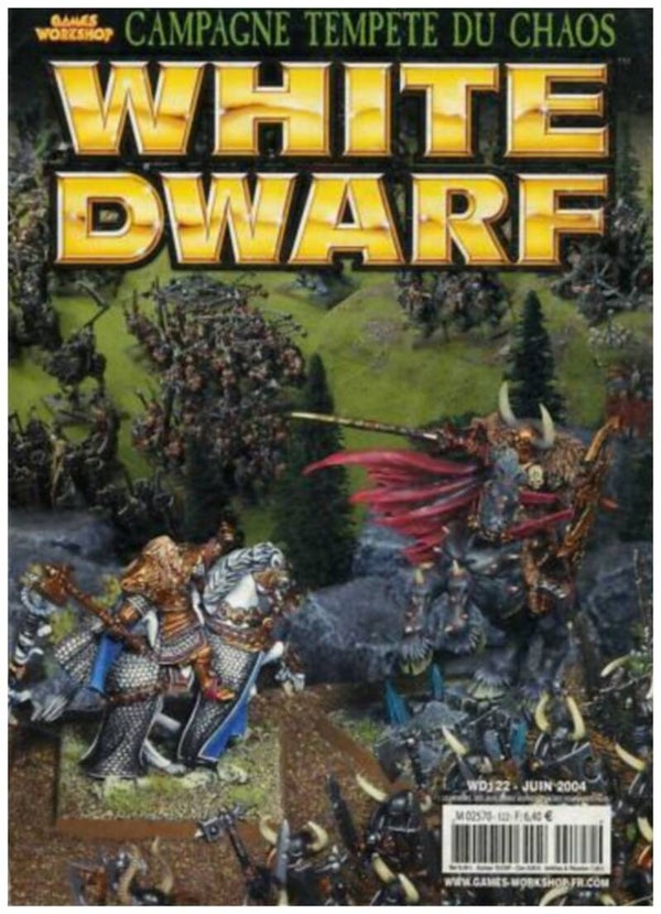 Warhammer : White Dwarf magazine N122 (FRENCH VERSION)