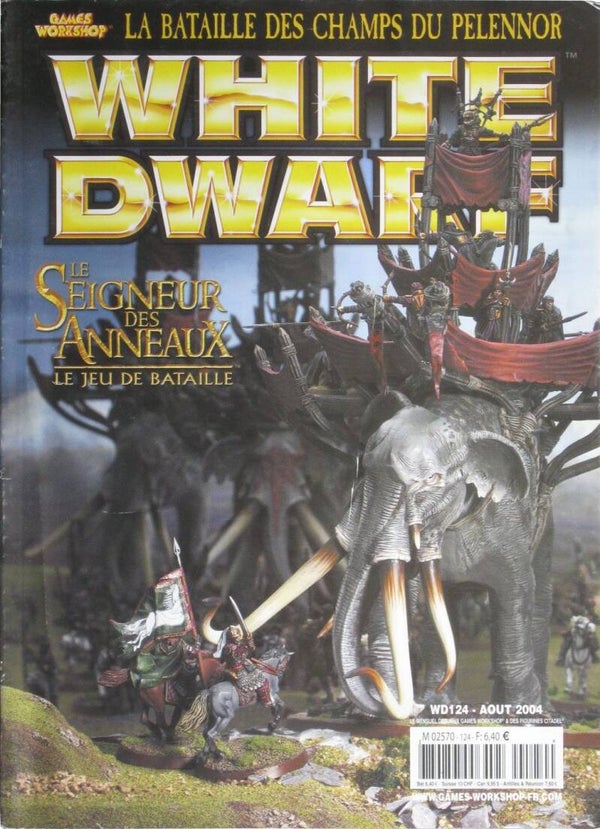 Warhammer : White Dwarf magazine N124 (FRENCH VERSION)