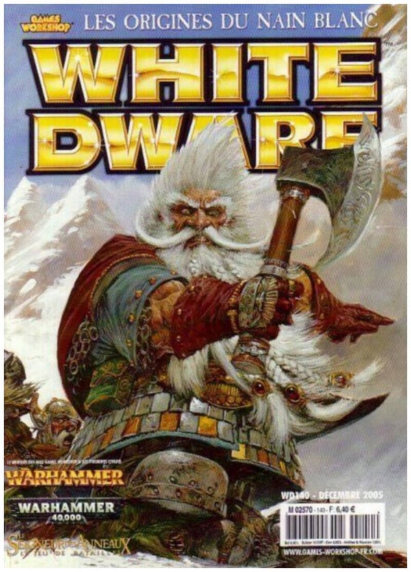 Warhammer : White Dwarf magazine N140 (FRENCH VERSION)