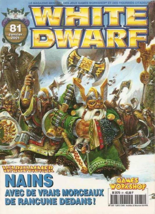 Warhammer : White Dwarf magazine N81 (FRENCH VERSION)