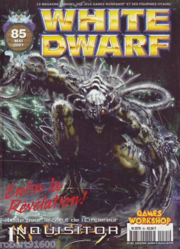 Warhammer : White Dwarf magazine N85 (FRENCH VERSION)