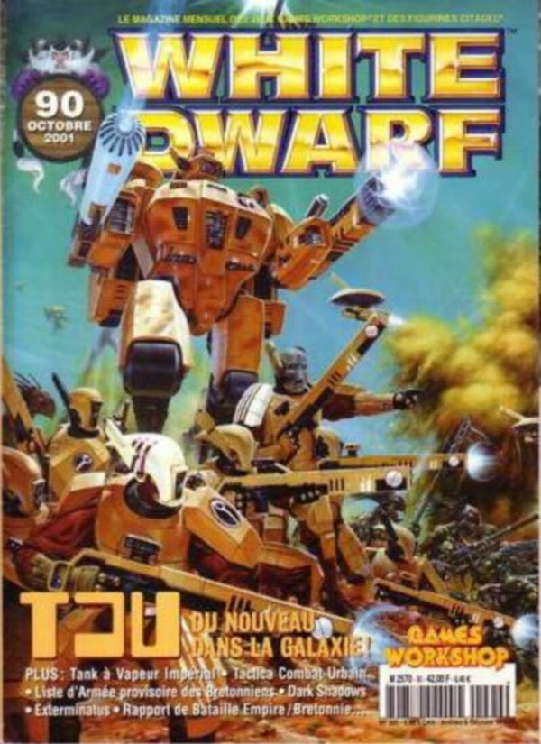 Warhammer : White Dwarf magazine N90 (FRENCH VERSION)