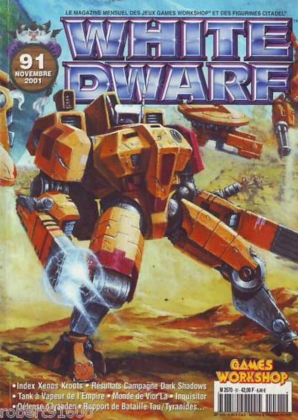 Warhammer : White Dwarf magazine N91 (FRENCH VERSION)