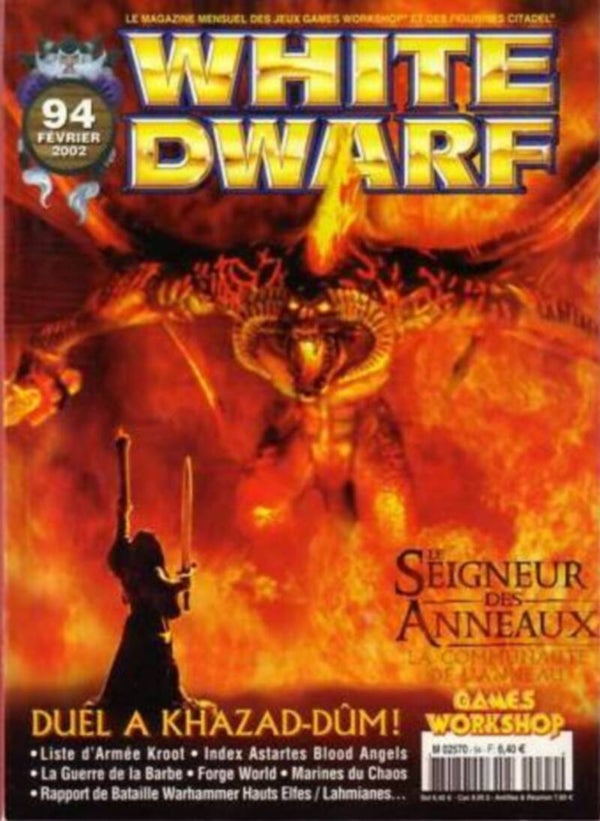 Warhammer : White Dwarf magazine N94 (FRENCH VERSION)