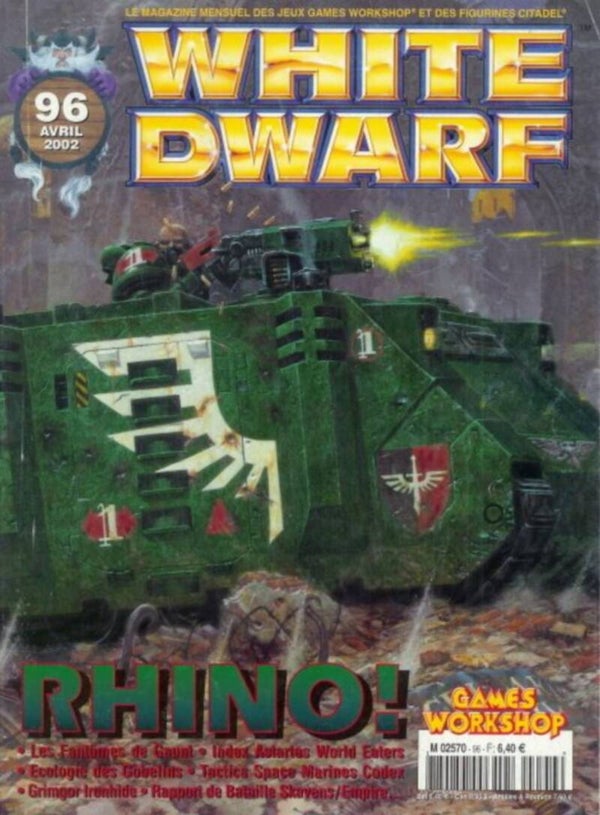 Warhammer : White Dwarf magazine N96 (FRENCH VERSION)