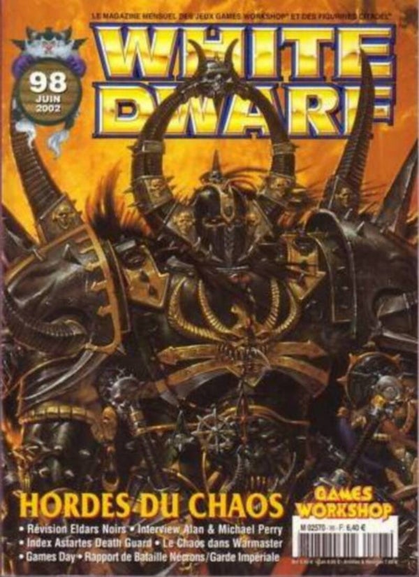 Warhammer : White Dwarf magazine N98 (FRENCH VERSION)