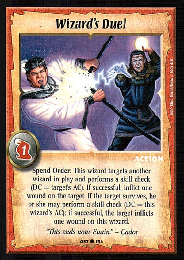 Warlord Saga of the Storm : Wizard's Duel - C - NoV