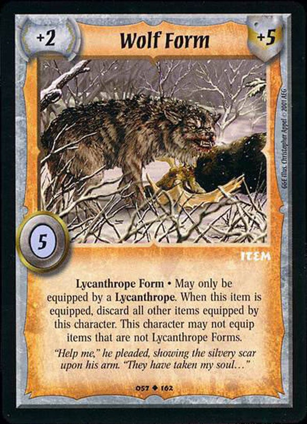 Warlord Saga of the Storm : Wolf Form - U - G&E