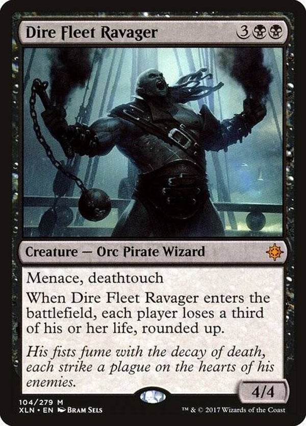 Magic : The Gathering (MTG) : Dire Fleet Ravager (Ixalan (XLN)) - M