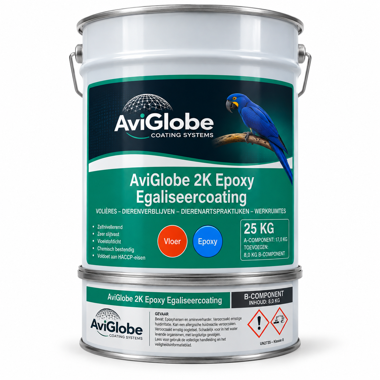 AviGlobe 2K Epoxy Self-Levelling Coating 25 Kg