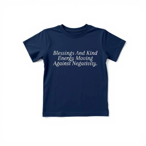 Navy Motto Tee