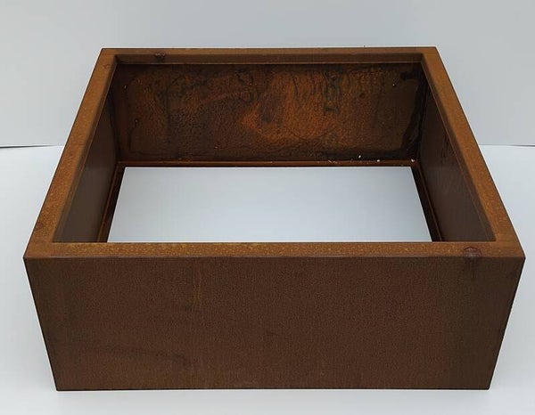 CORTENSTAAL plantenbak (CORTEV) 1000x1000x400 zonder bodem