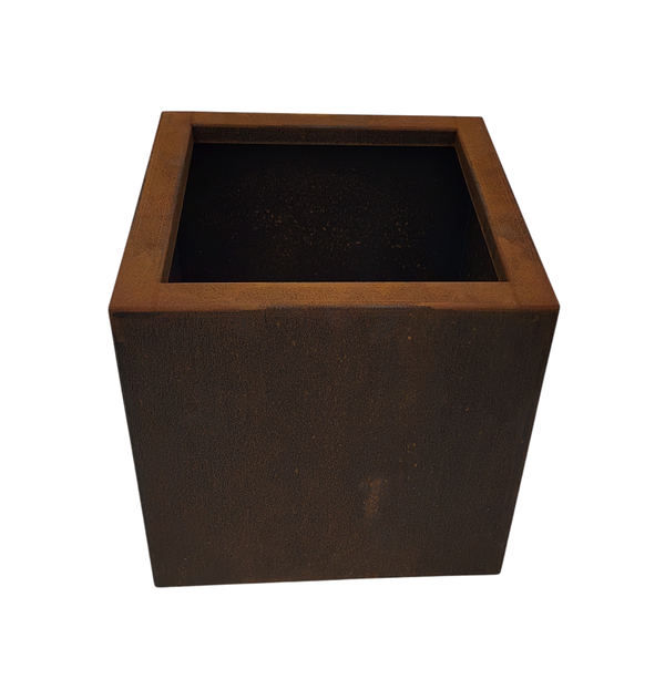 CORTENSTAAL plantenbak (CORTEV) 500x500x500 met bodem