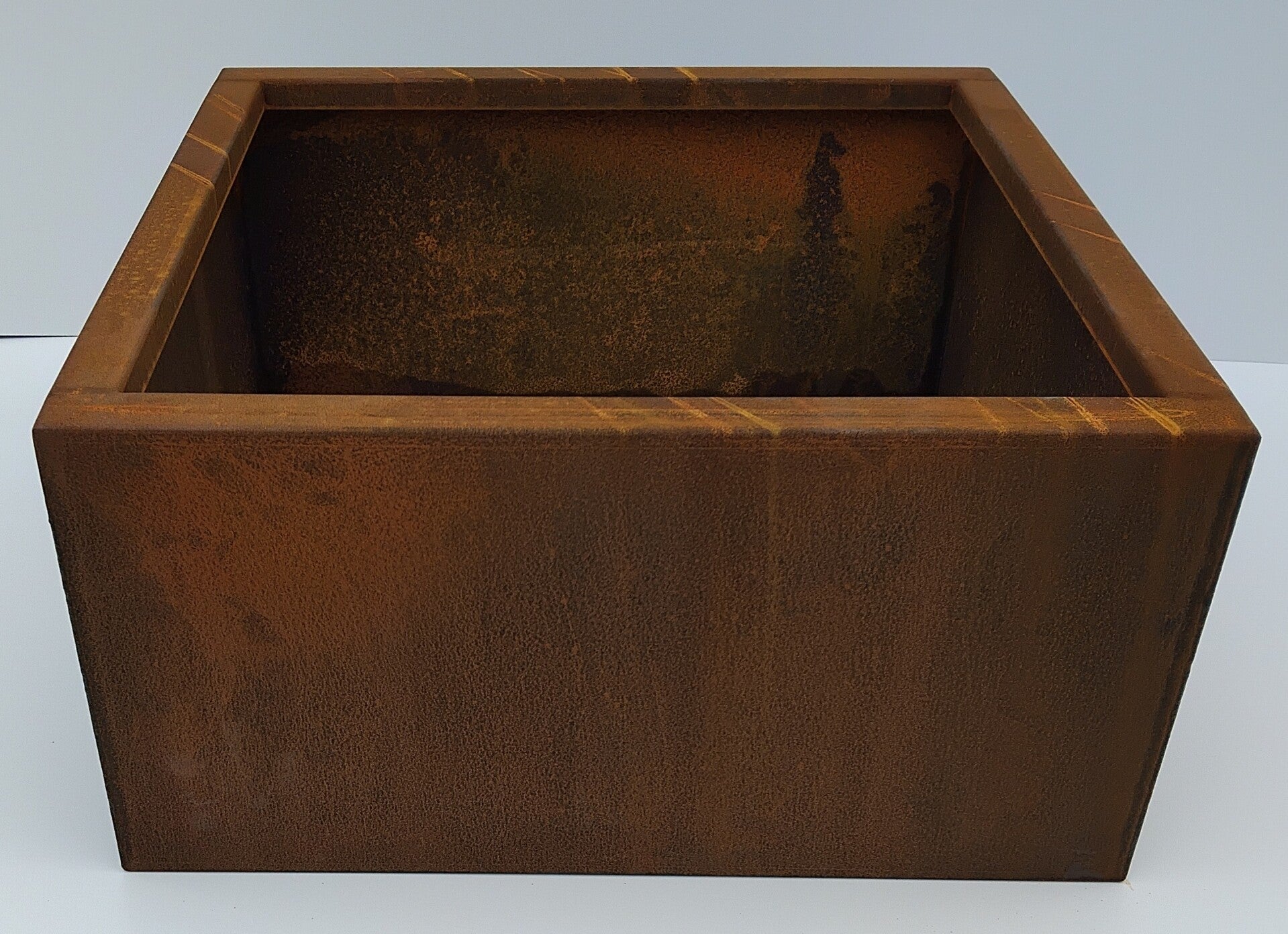 CORTENSTAAL plantenbak (CORTEV) 800x800x400 zonder bodem