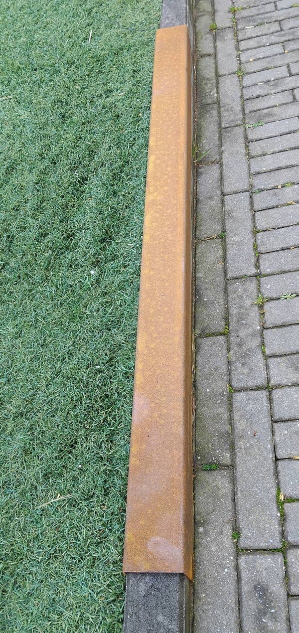 Cortenstaal overzetprofiel (CORTER) 50X50X50 lengte 1000mm