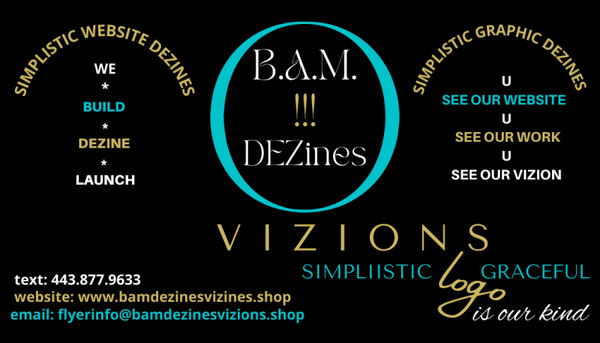 CUSTOM SIMPLISTIC DEZINE BUSINESS CARD
