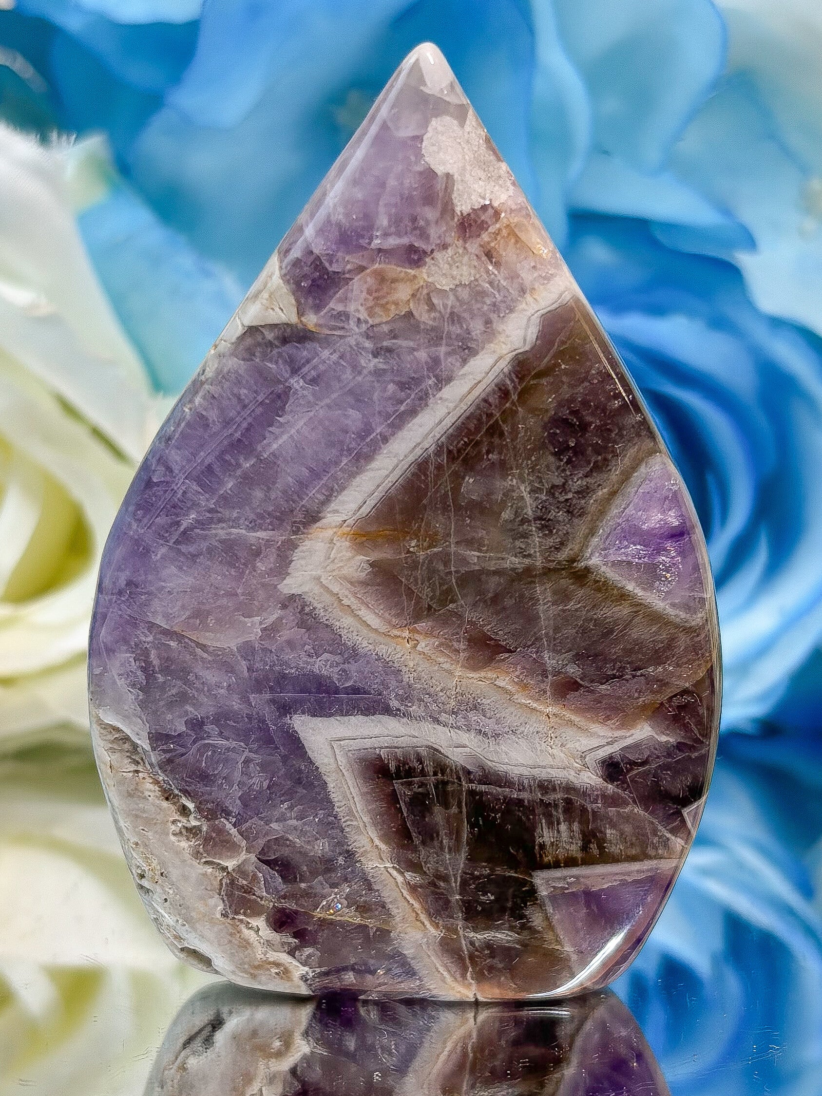 Chevron Amethyst Flamme